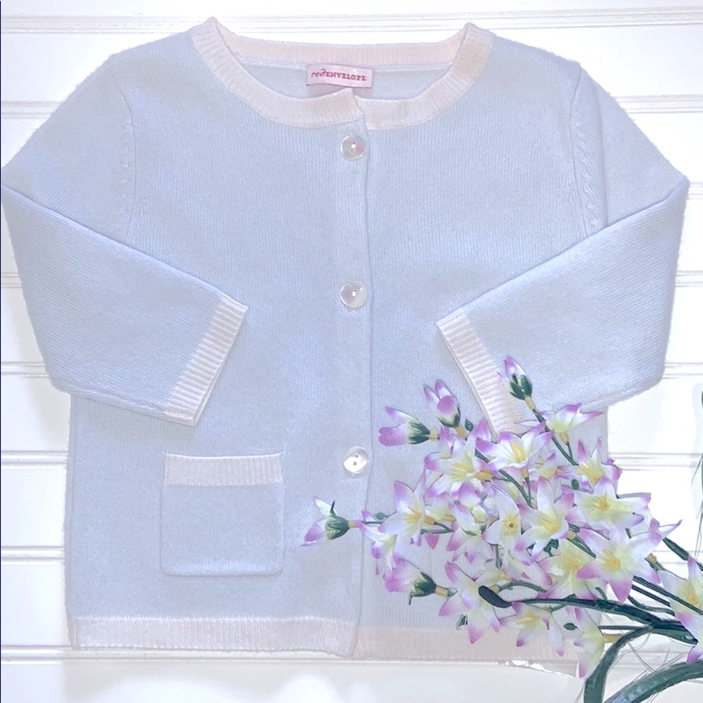 Red Envelope Cashmere Cardigan
